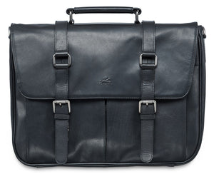 Mancini Buffalo Collection Leather Briefcase