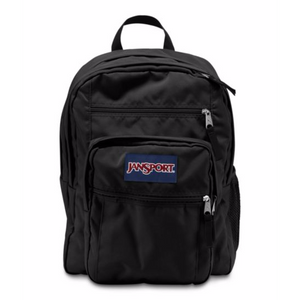 Big Student Backpack Black